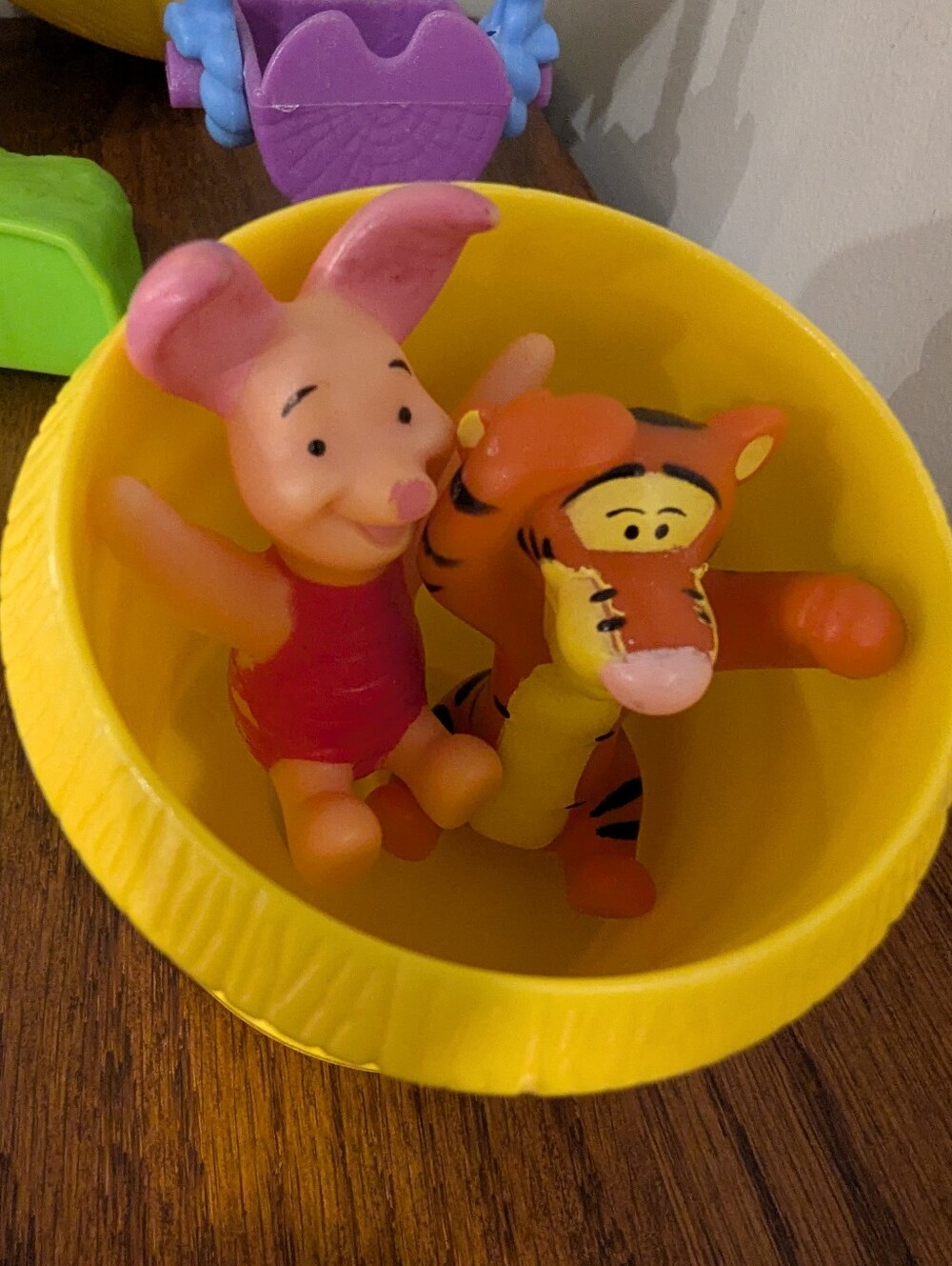 Vintage Winnie The Pooh Fisher Price Splash N Bubble Treehouse bath Toy - Picture 6 of 12